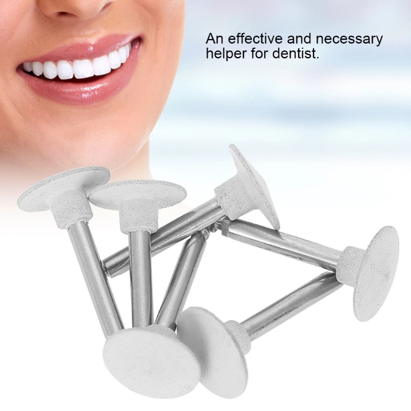 Teeth Whitening With Braces - 6Pcs Tooth Polishing Head Set Denture