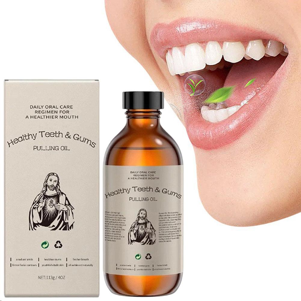 Coconut Oil Pull - 113g Clean Teeth Fresh Breath Mouthwash