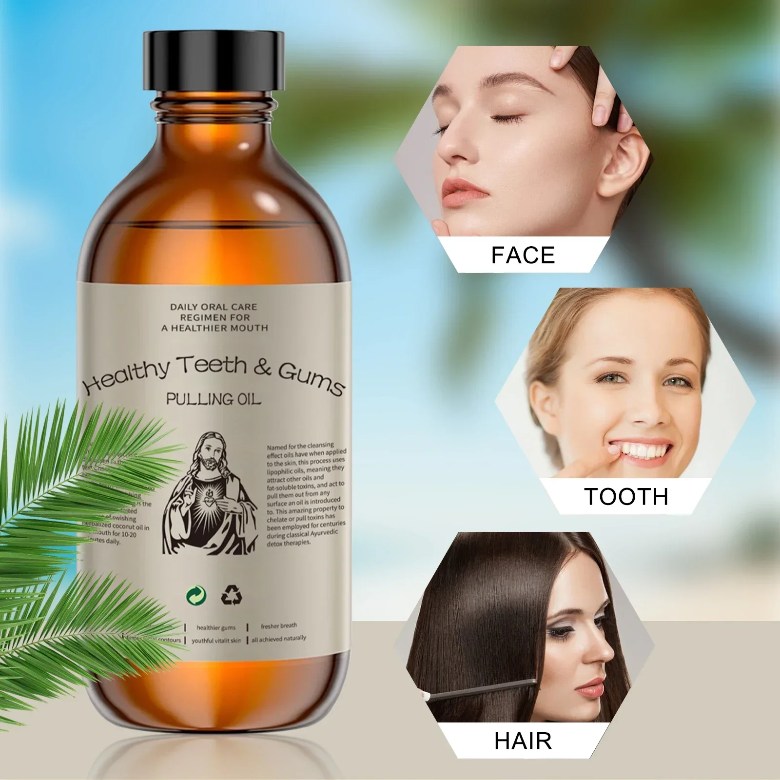 Coconut Pulling Oil Mouthwash  - Coconut Oil Pull ulasan dan harga
