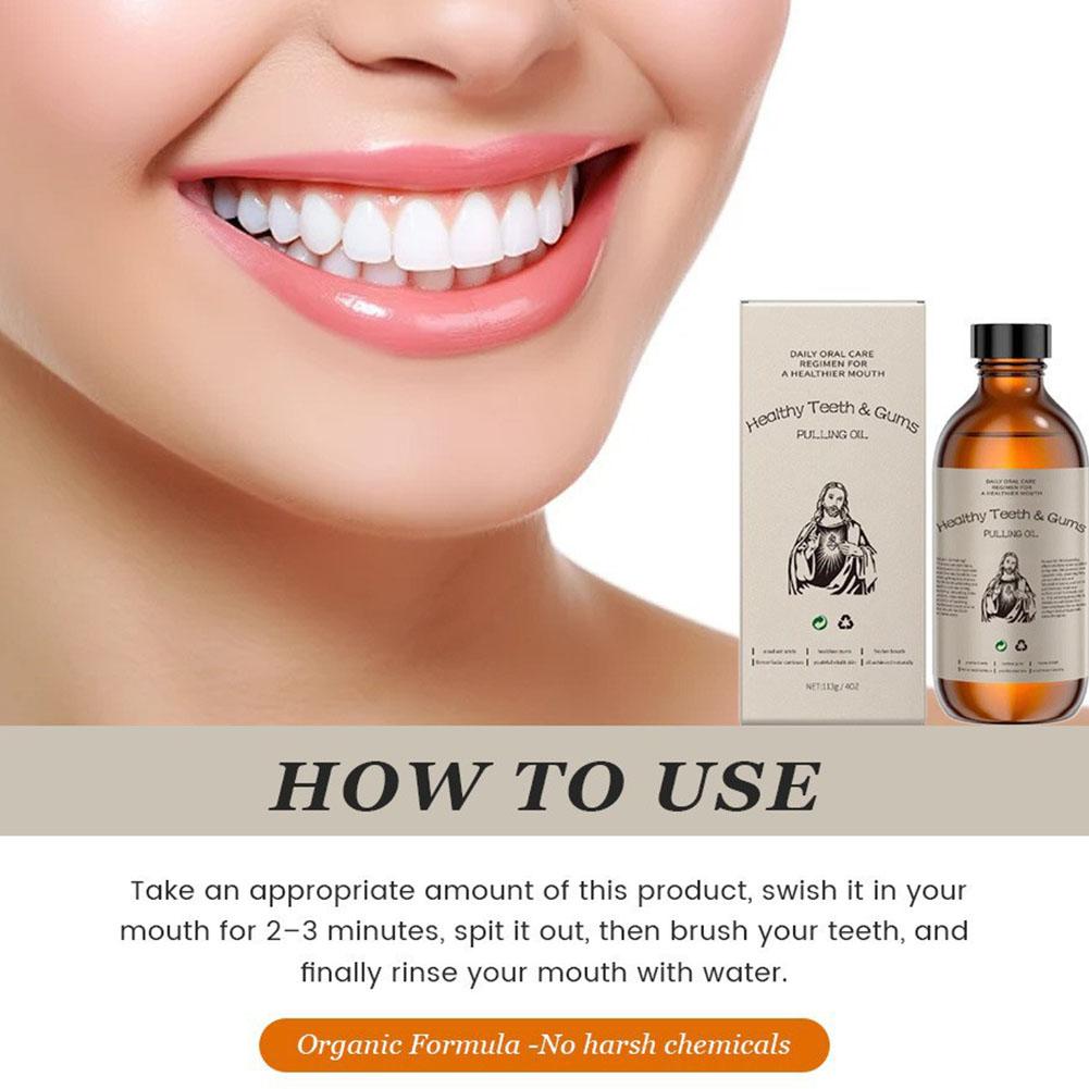 113g Healthy Teeth Gums Pullin - Coconut Oil Pull ulasan dan harga