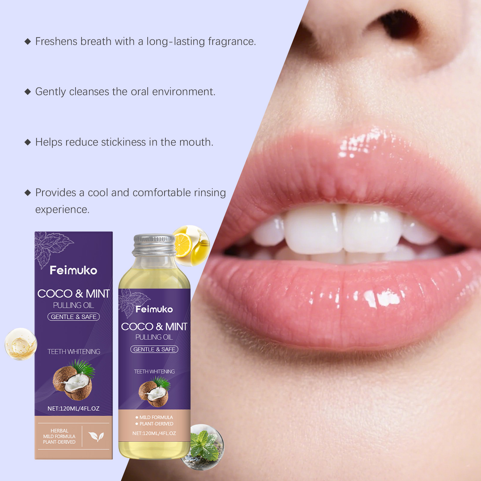 Coconut Oil Peppermint Pulling - Coconut Oil Pull ulasan dan harga