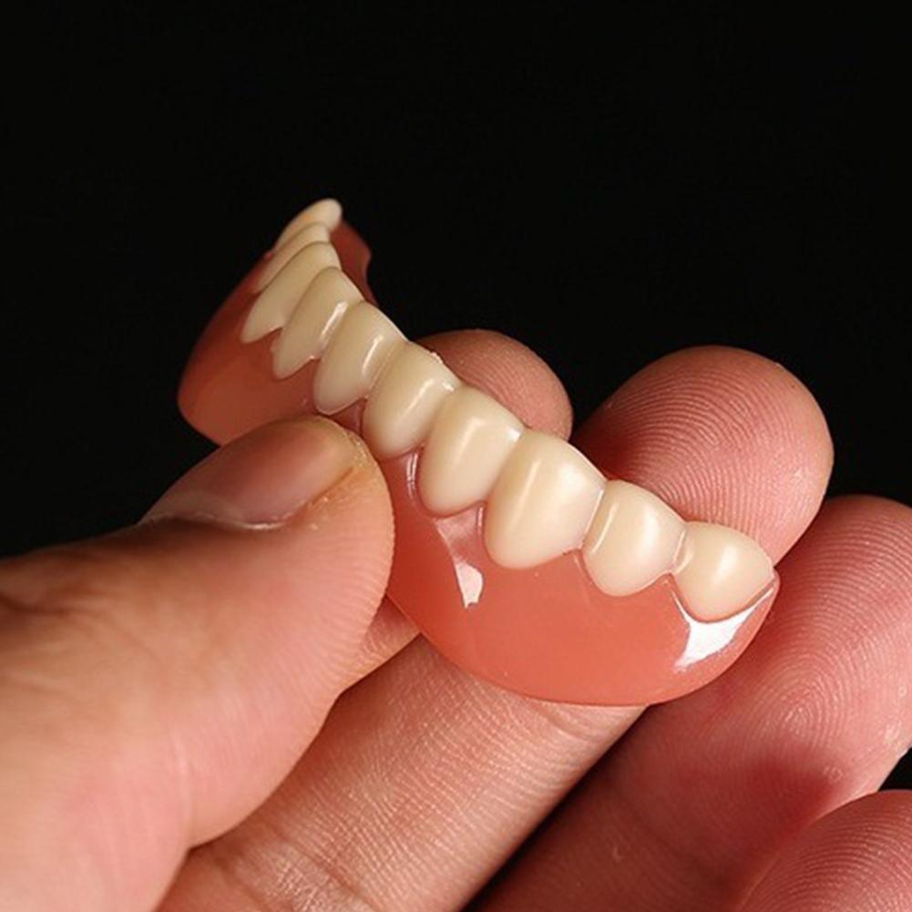 New False Teeth Silicone Upper - Teeth Whitening With Braces ulasan dan harga
