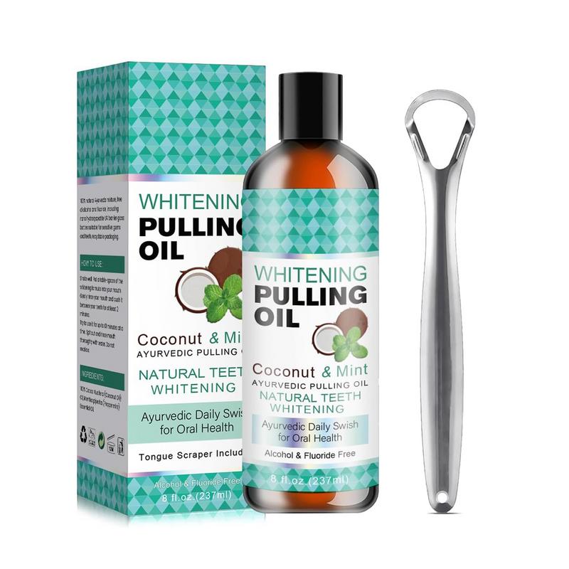 237mL Oral Rinse Mouthwash Alc - Coconut Oil Pull ulasan dan harga