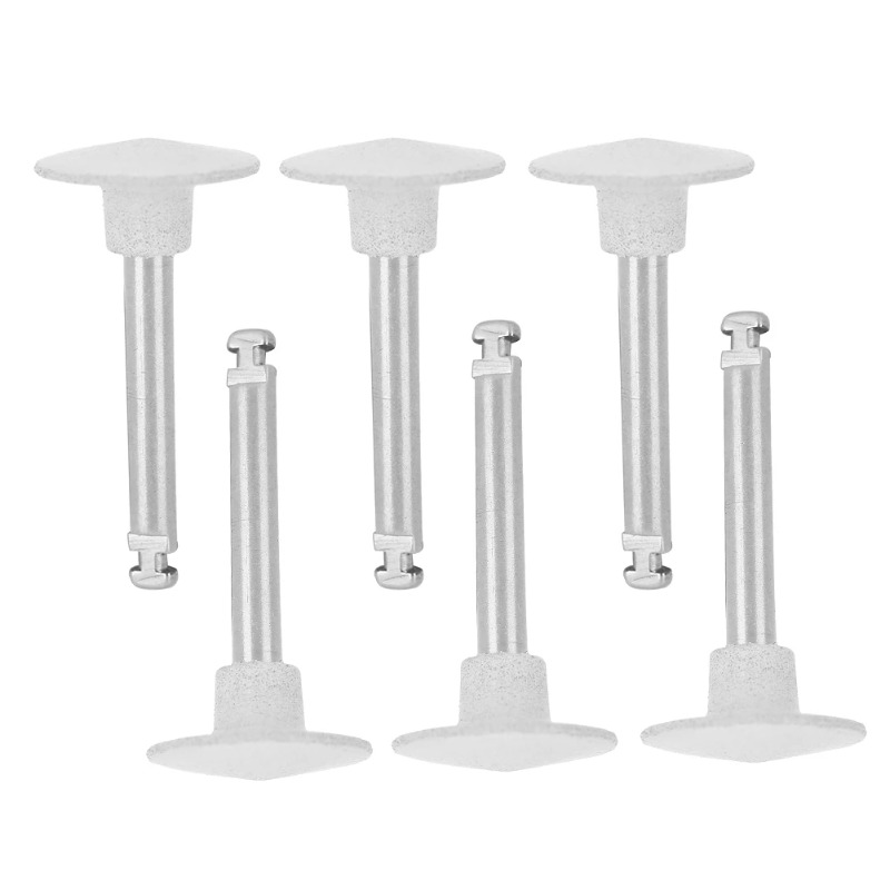 6Pcs Tooth Polishing Head Set  - Teeth Whitening With Braces ulasan dan harga