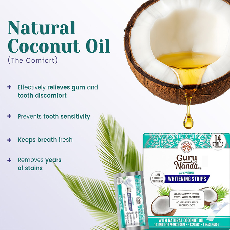 14pcs/box Coconut Oil Teeth Wh - Coconut Oil Pull ulasan dan harga