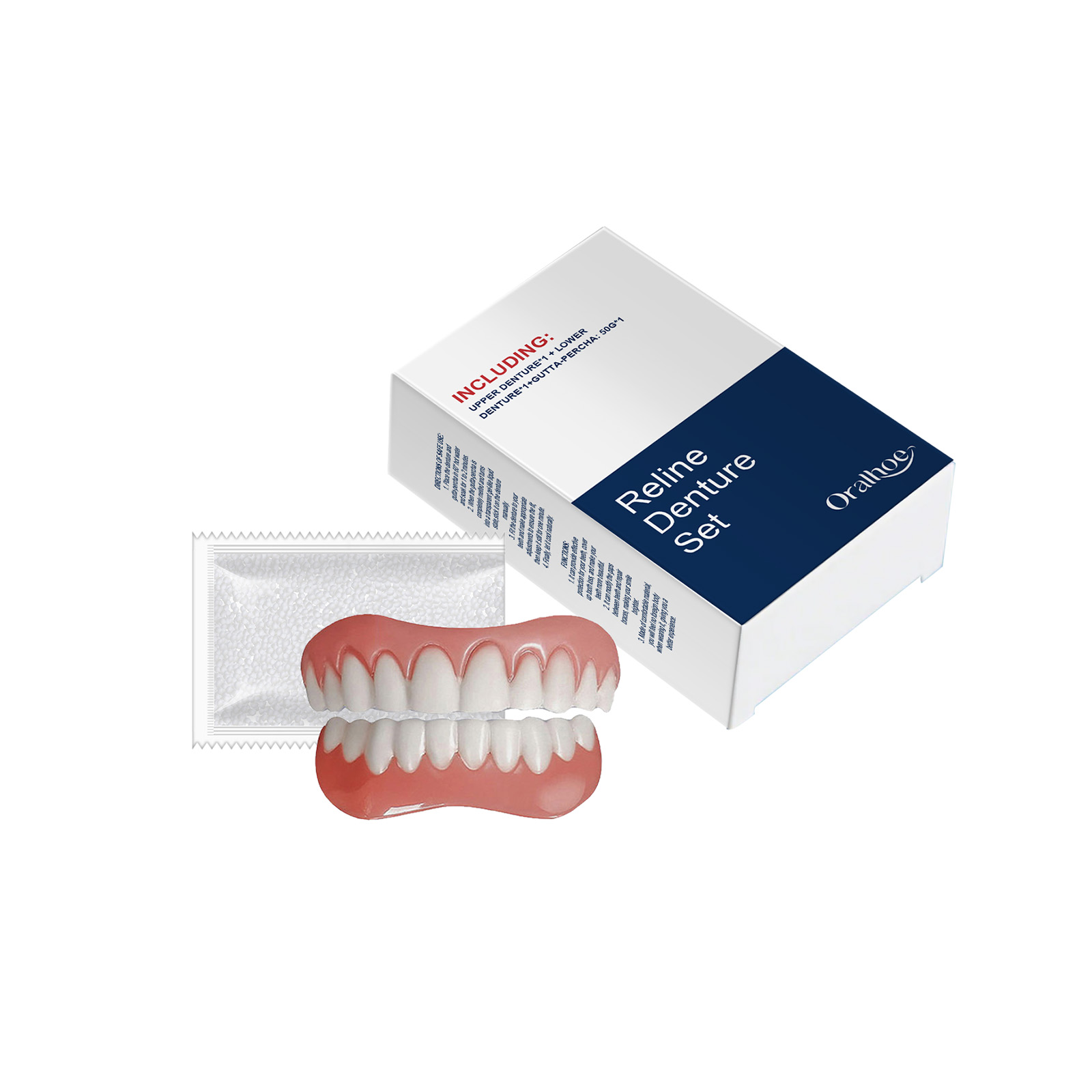 False Teeth Dentures Temporary - Teeth Whitening With Braces ulasan dan harga