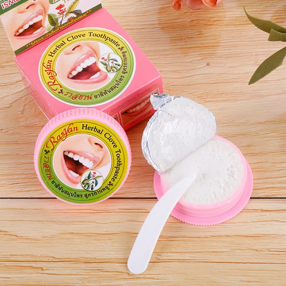 25g Rasyan Thai Clove Coconut  - Teeth Whitening Zimba ulasan dan harga