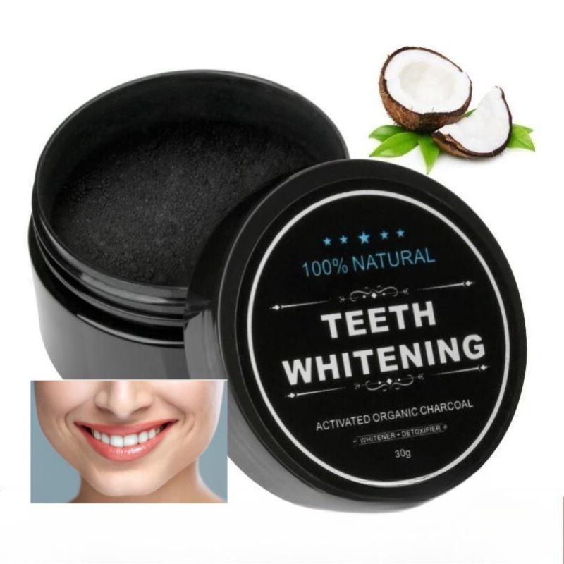 1 Box Activated Charcoal Teeth - Teeth Whitening Zimba ulasan dan harga