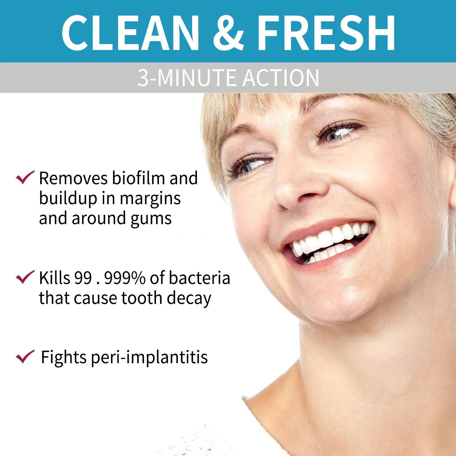 Aligner Denture Cleaner Foam D - Teeth Whitening With Braces ulasan dan harga