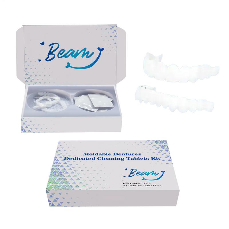 Veneer Snapon Teeth Kit Fit Te - Teeth Whitening With Braces ulasan dan harga