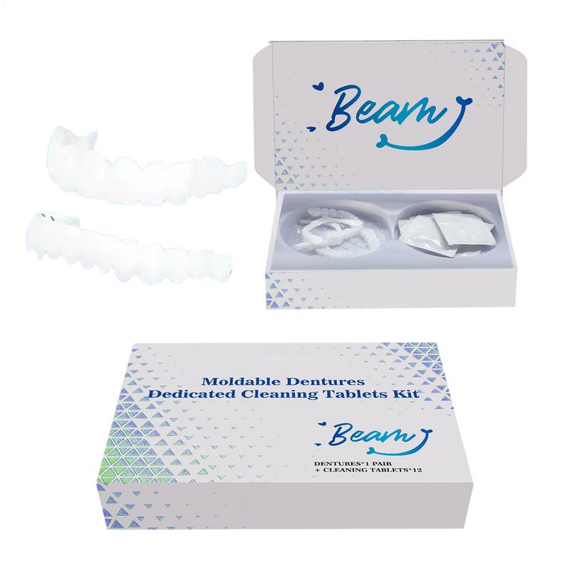 Veneer Snapon Teeth Kit Fit Te - Teeth Whitening With Braces ulasan dan harga