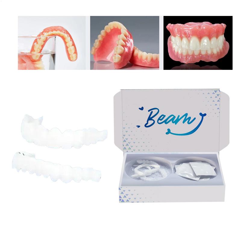 Veneer Snapon Teeth Kit Fit Te - Teeth Whitening With Braces ulasan dan harga