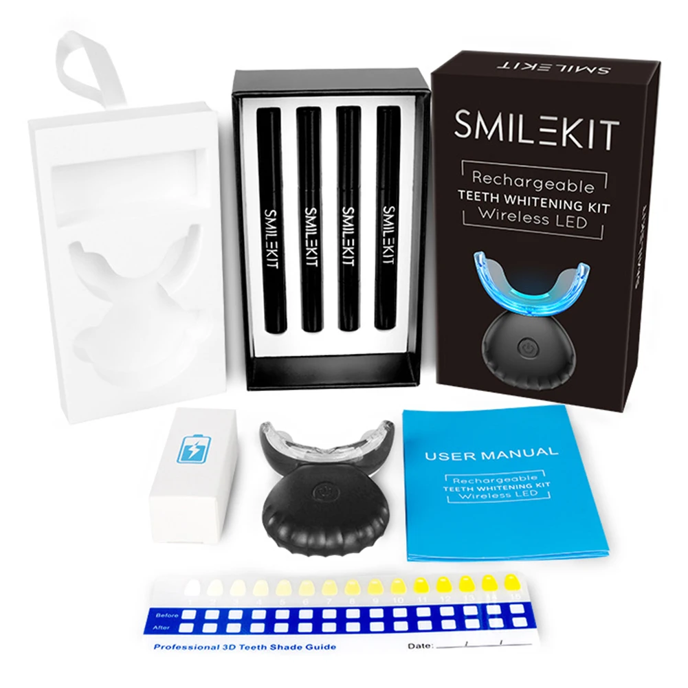 Dental Teeth Whitening Kit Min - Teeth Whitening Gel Peroxide ulasan dan harga