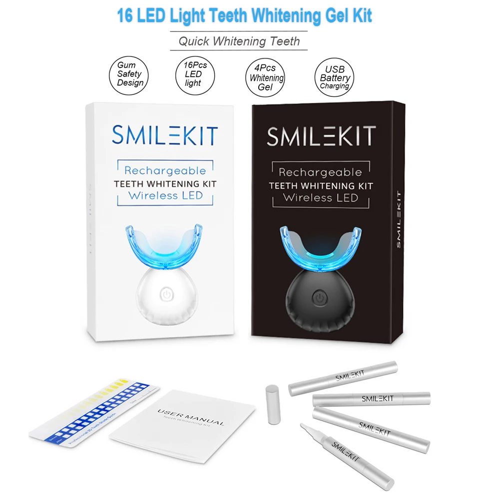 Dental Teeth Whitening Kit Min - Teeth Whitening Gel Peroxide ulasan dan harga
