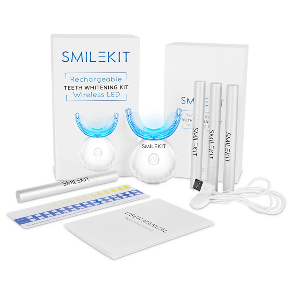 Dental Teeth Whitening Kit Min - Teeth Whitening Gel Peroxide ulasan dan harga