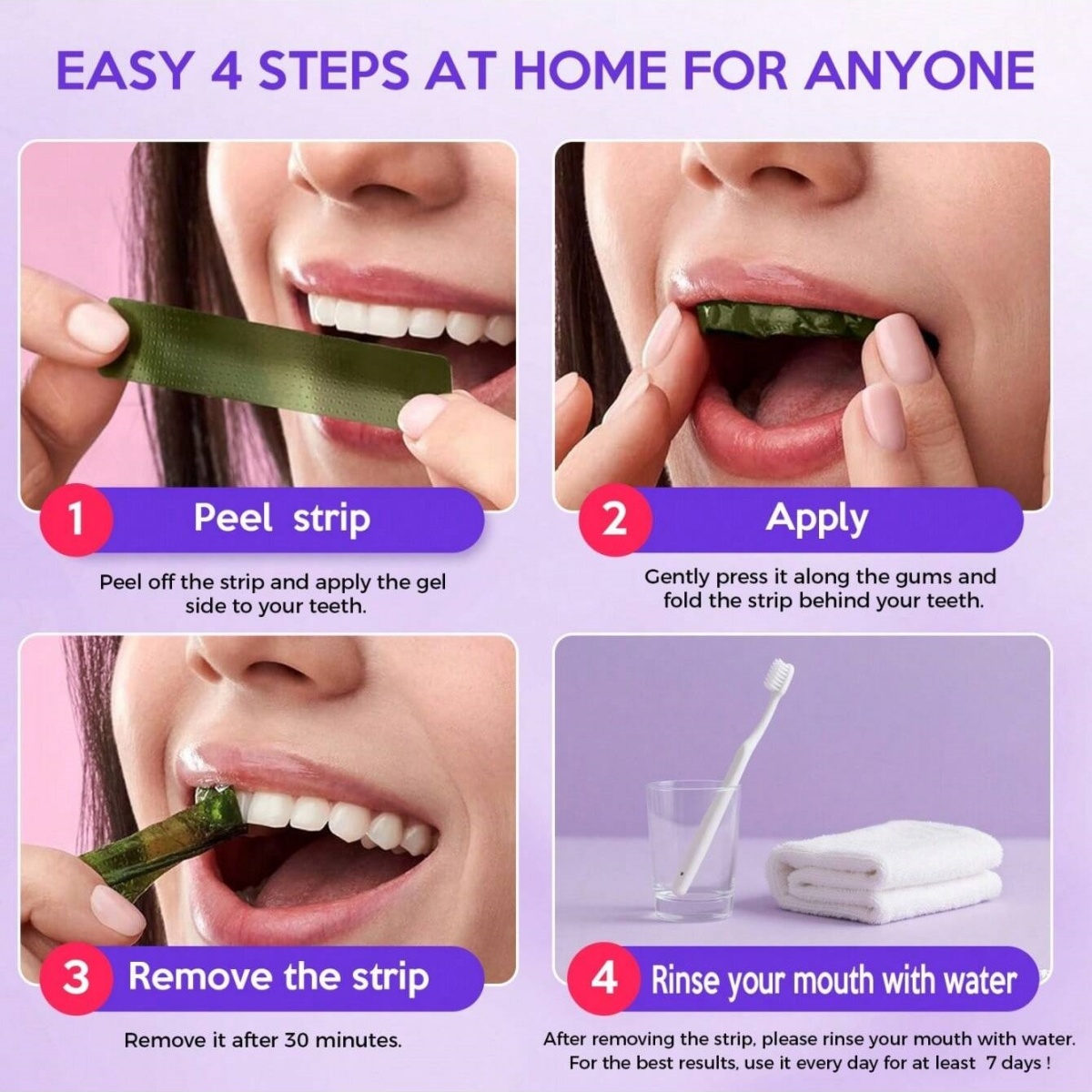 Deluxe Whitening Teeth Sticker - Teeth Whitening Ulta ulasan dan harga