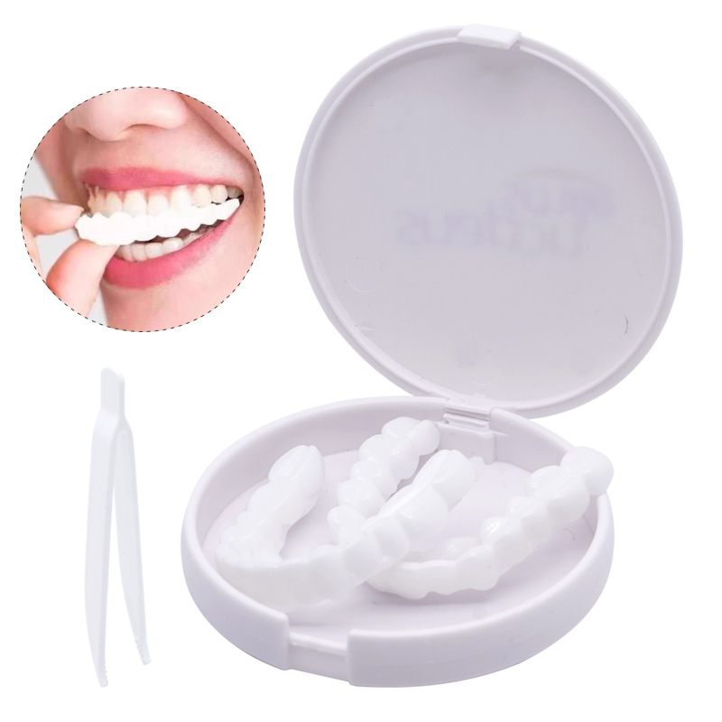 Denture Fake Teeth Kit Whiteni - Teeth Whitening With Braces ulasan dan harga