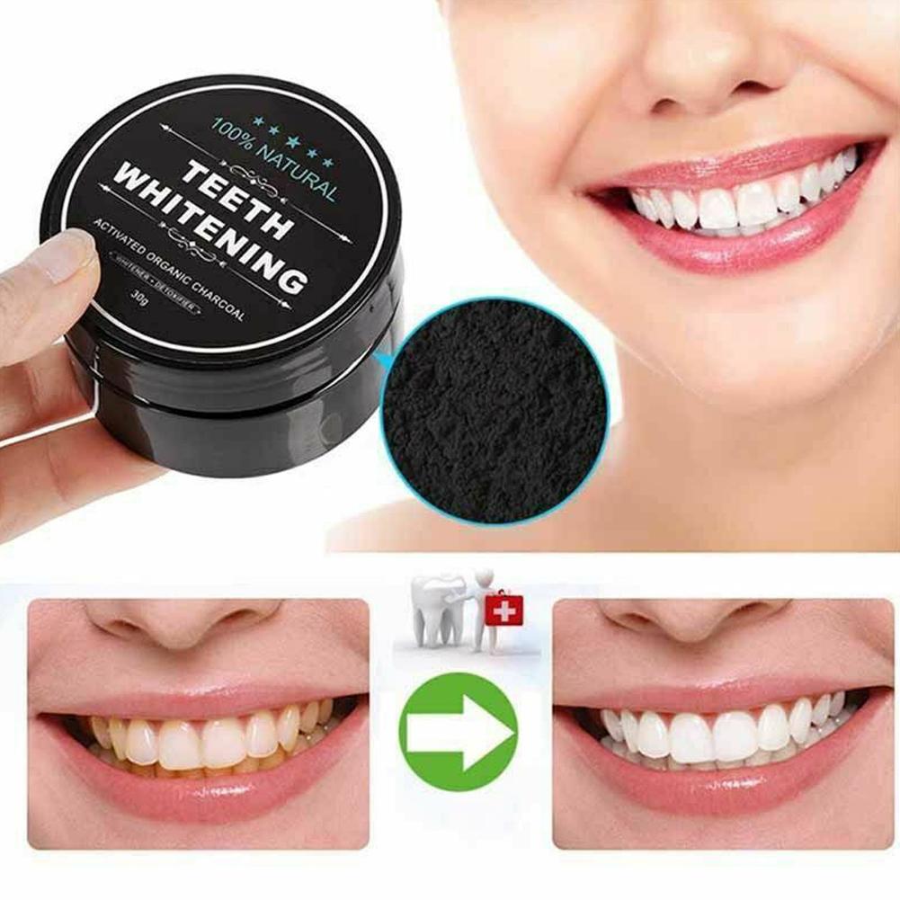 Activated Organic Charcoal Pow - Whitening Powder Activated ulasan dan harga
