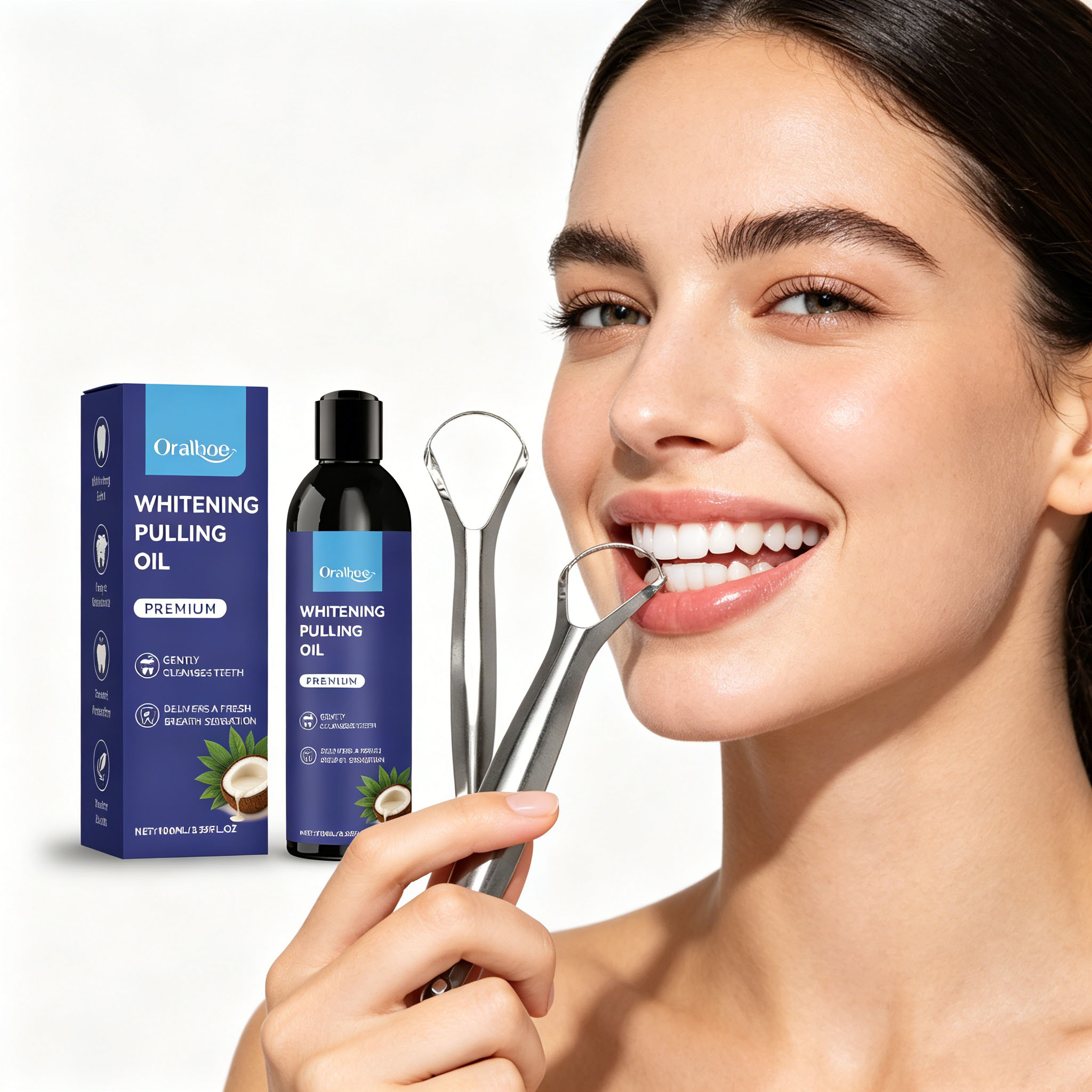 Coconut Minty Oil Pulling Mout - Coconut Oil Pull ulasan dan harga
