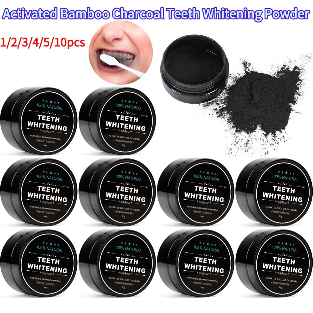 Teeth Whitening Powder Natural - Whitening Powder Activated ulasan dan harga