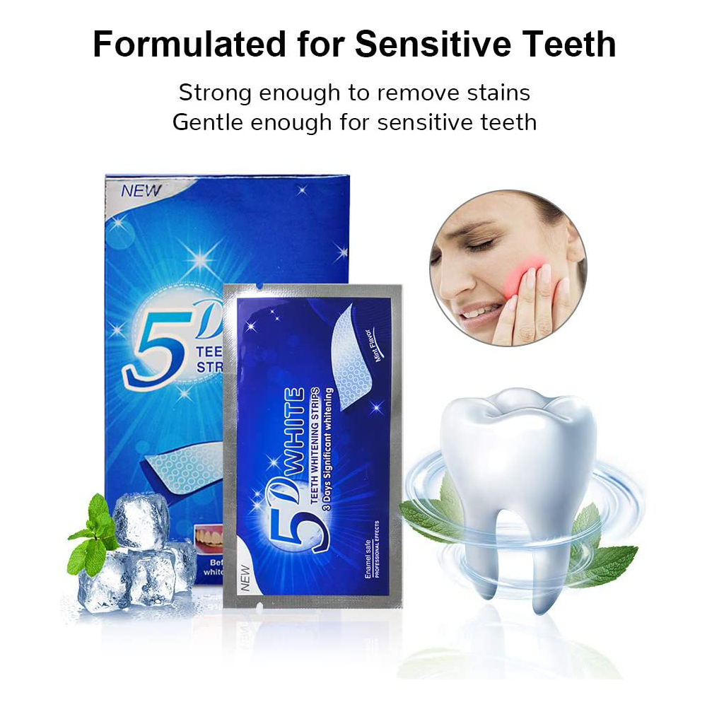 5D White Teeth Whitening Strip - Teeth Whitening Ulta ulasan dan harga