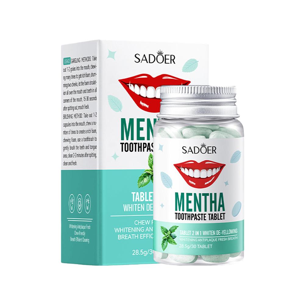 Mint Solid Toothpaste Tablets  - Teeth Whitening Ulta ulasan dan harga